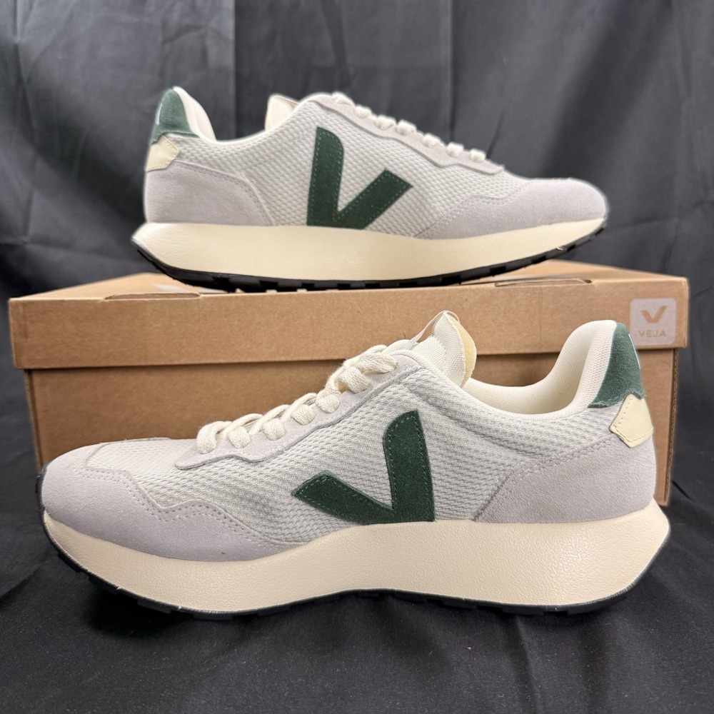 Veja Paulistana Alveomesh Casual Retro Sneakers Natural Cyprus Sz Men 8 Women 10 - Picture 2 of 10